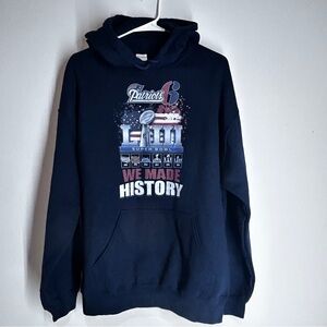 New England Patriots 2009 Super Bowl Hoodie